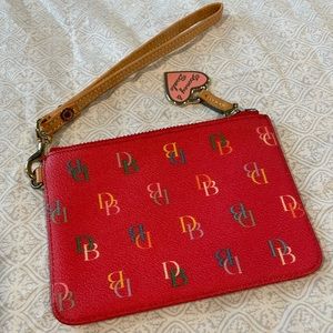 Dooney & Bourke Wrist Wallet (Red)